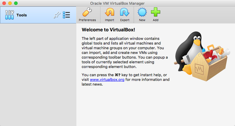 osx virtualbox